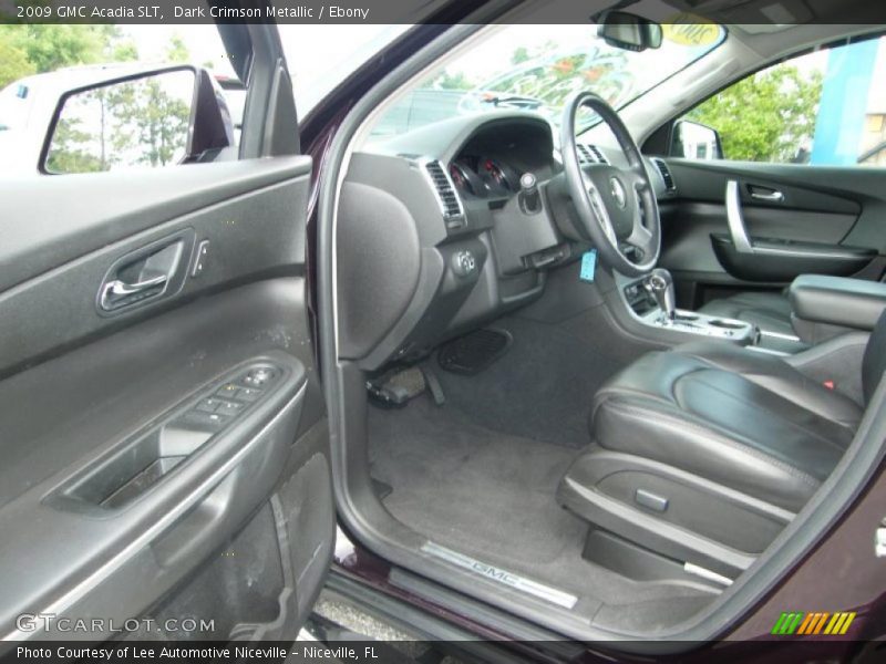 Dark Crimson Metallic / Ebony 2009 GMC Acadia SLT