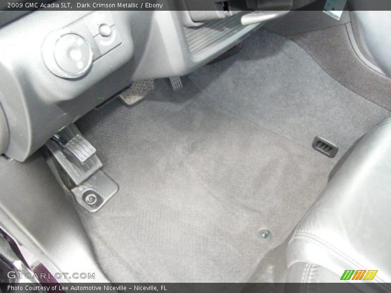 Dark Crimson Metallic / Ebony 2009 GMC Acadia SLT