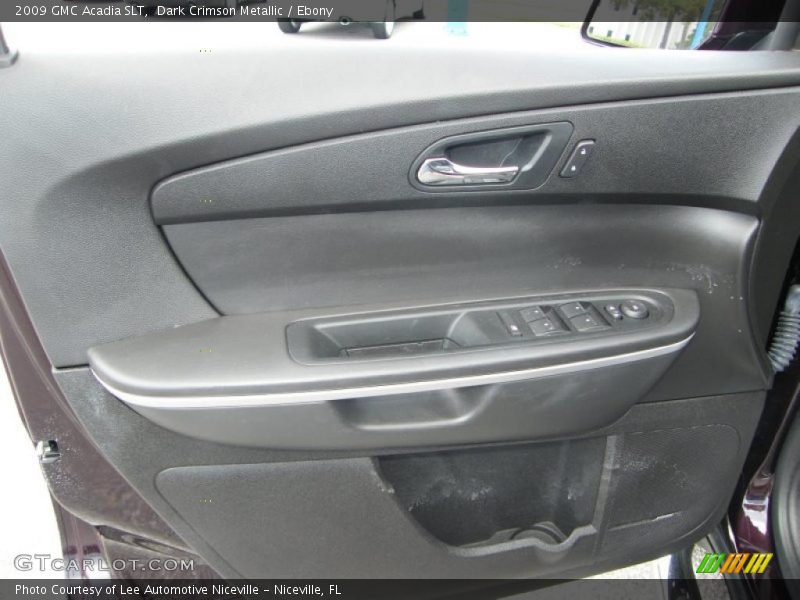 Dark Crimson Metallic / Ebony 2009 GMC Acadia SLT