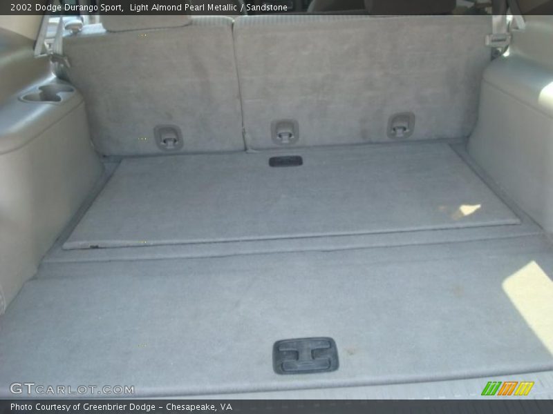 Light Almond Pearl Metallic / Sandstone 2002 Dodge Durango Sport