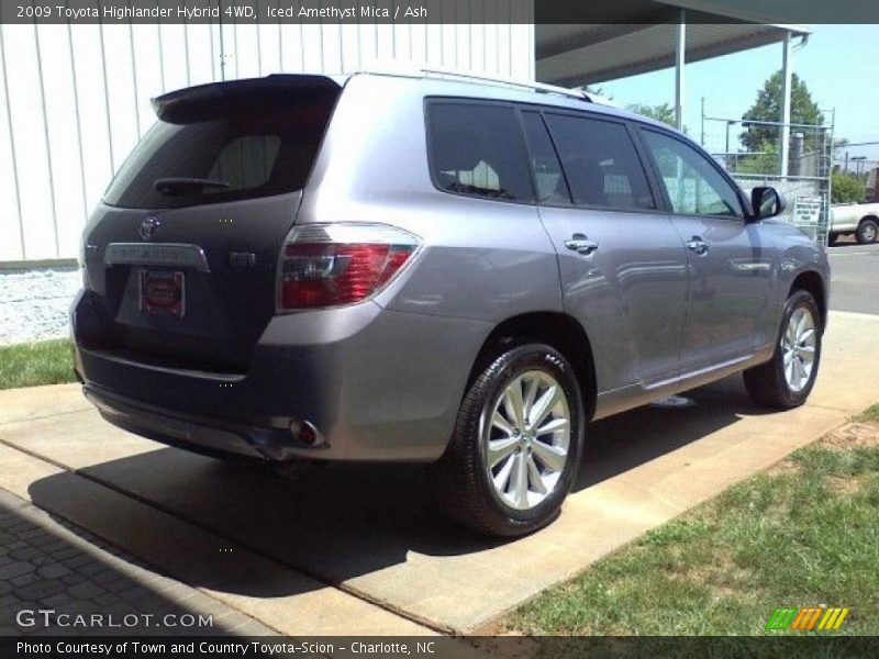 Iced Amethyst Mica / Ash 2009 Toyota Highlander Hybrid 4WD