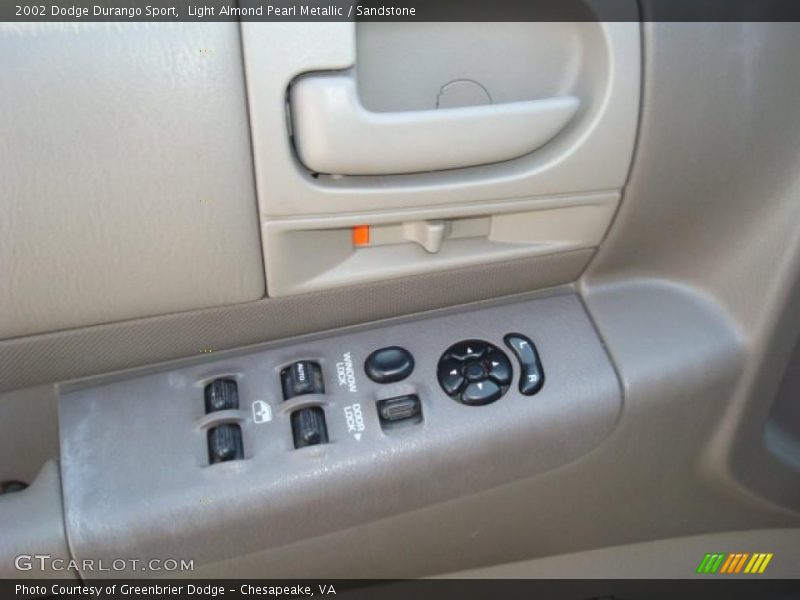 Light Almond Pearl Metallic / Sandstone 2002 Dodge Durango Sport