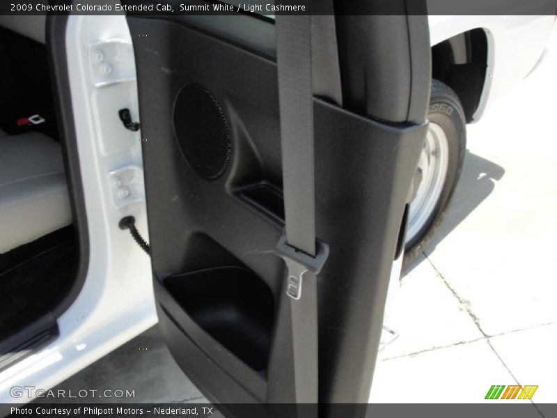 Summit White / Light Cashmere 2009 Chevrolet Colorado Extended Cab