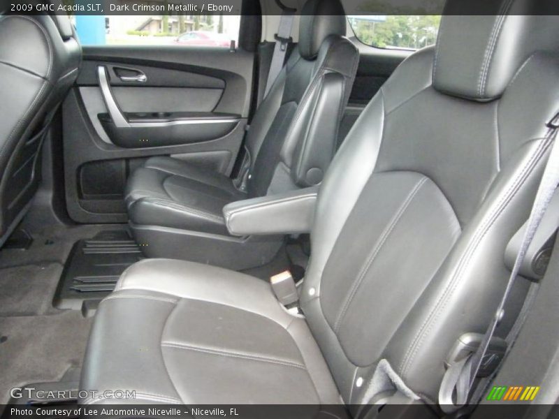 Dark Crimson Metallic / Ebony 2009 GMC Acadia SLT