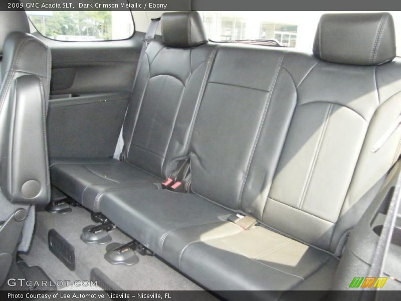 Dark Crimson Metallic / Ebony 2009 GMC Acadia SLT