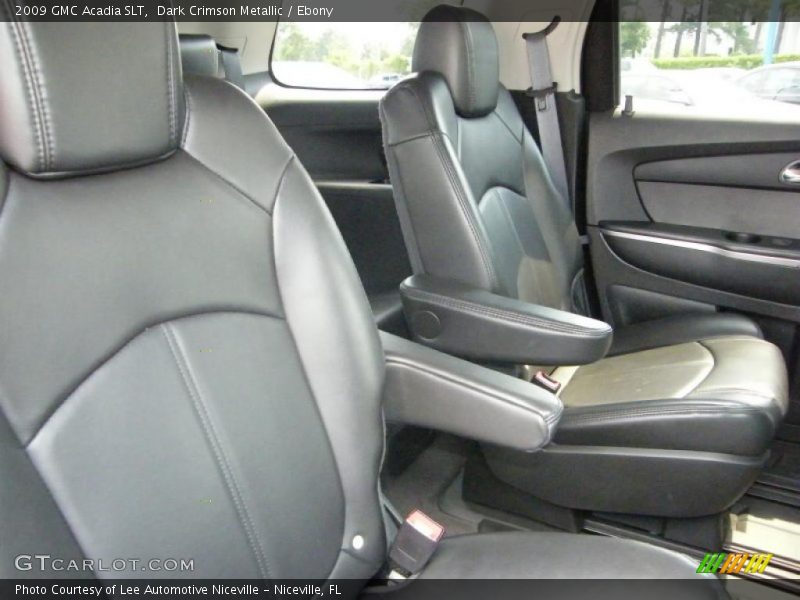 Dark Crimson Metallic / Ebony 2009 GMC Acadia SLT