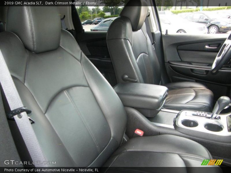 Dark Crimson Metallic / Ebony 2009 GMC Acadia SLT