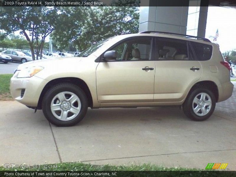 Sandy Beach Metallic / Sand Beige 2009 Toyota RAV4 I4