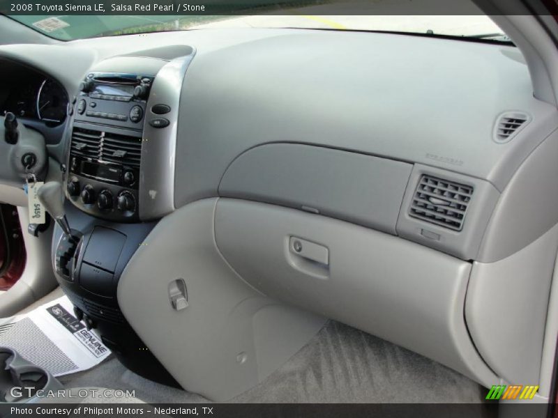 Salsa Red Pearl / Stone 2008 Toyota Sienna LE