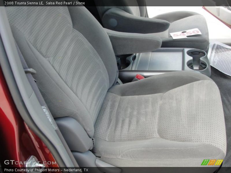 Salsa Red Pearl / Stone 2008 Toyota Sienna LE