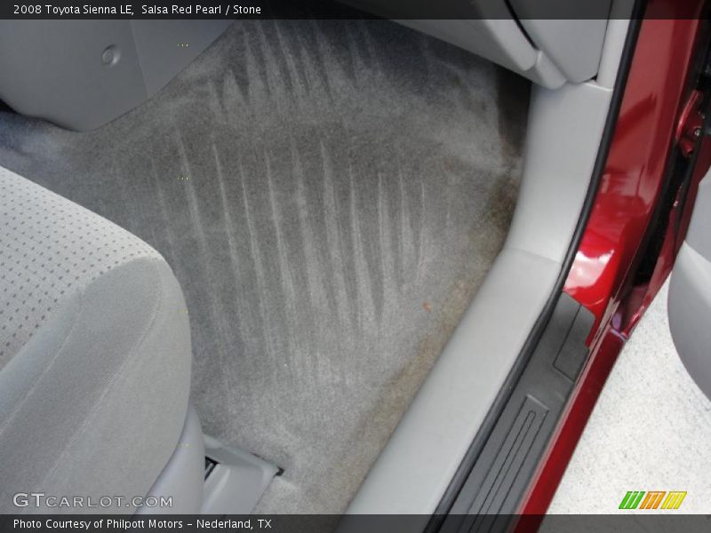 Salsa Red Pearl / Stone 2008 Toyota Sienna LE