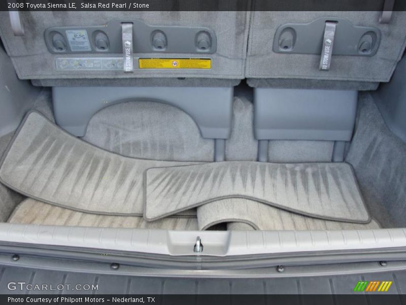 Salsa Red Pearl / Stone 2008 Toyota Sienna LE