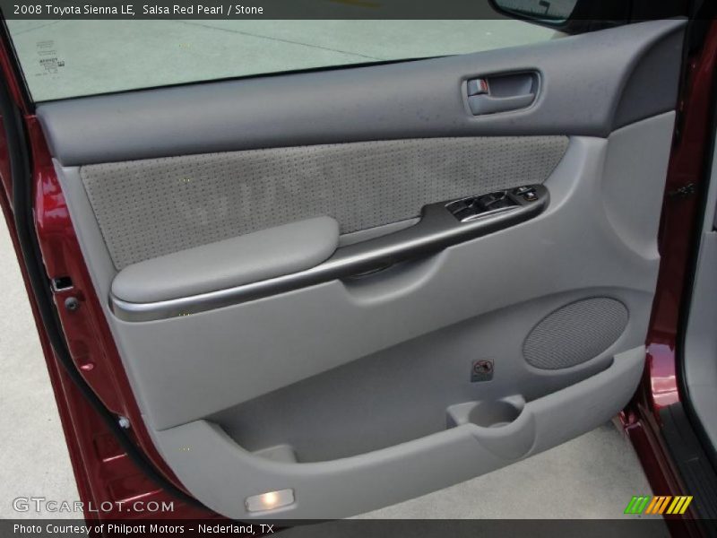 Salsa Red Pearl / Stone 2008 Toyota Sienna LE