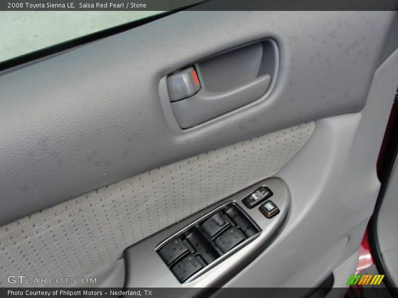 Salsa Red Pearl / Stone 2008 Toyota Sienna LE