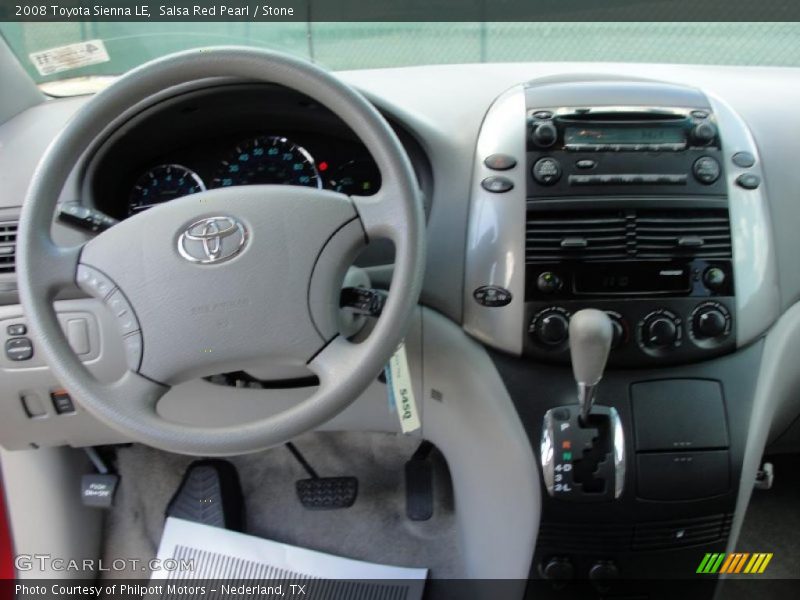 Salsa Red Pearl / Stone 2008 Toyota Sienna LE