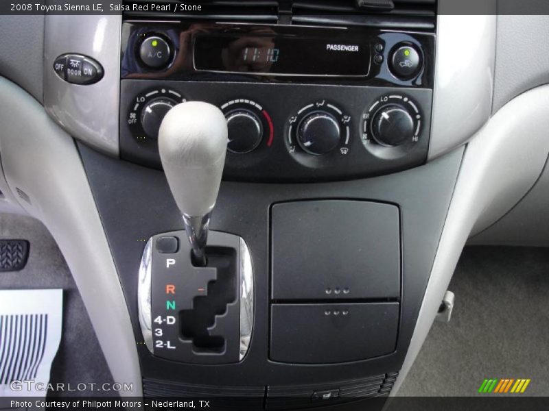 Salsa Red Pearl / Stone 2008 Toyota Sienna LE