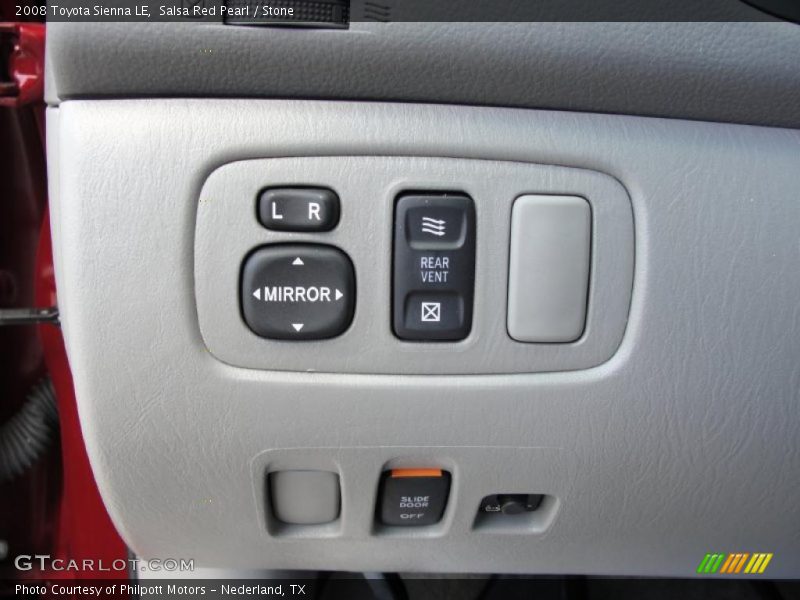 Salsa Red Pearl / Stone 2008 Toyota Sienna LE