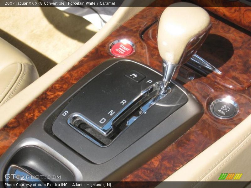 Porcelain White / Caramel 2007 Jaguar XK XK8 Convertible