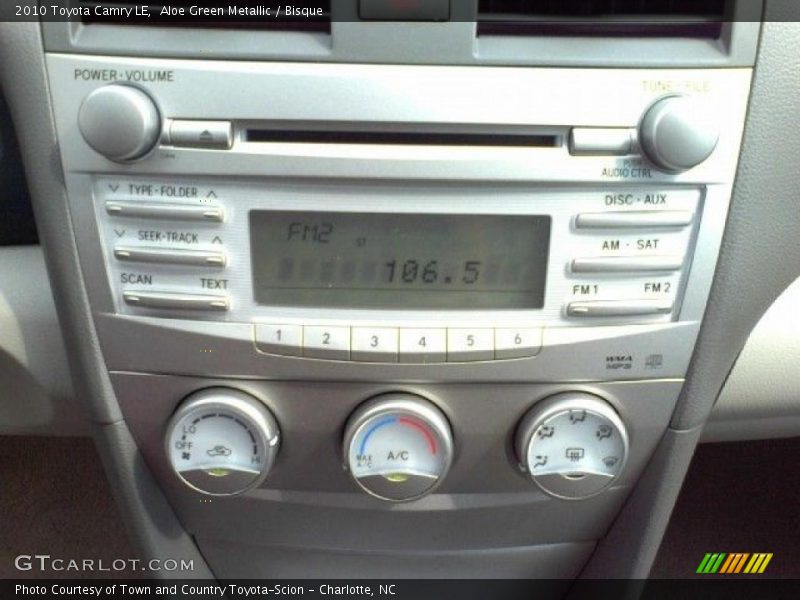 Aloe Green Metallic / Bisque 2010 Toyota Camry LE