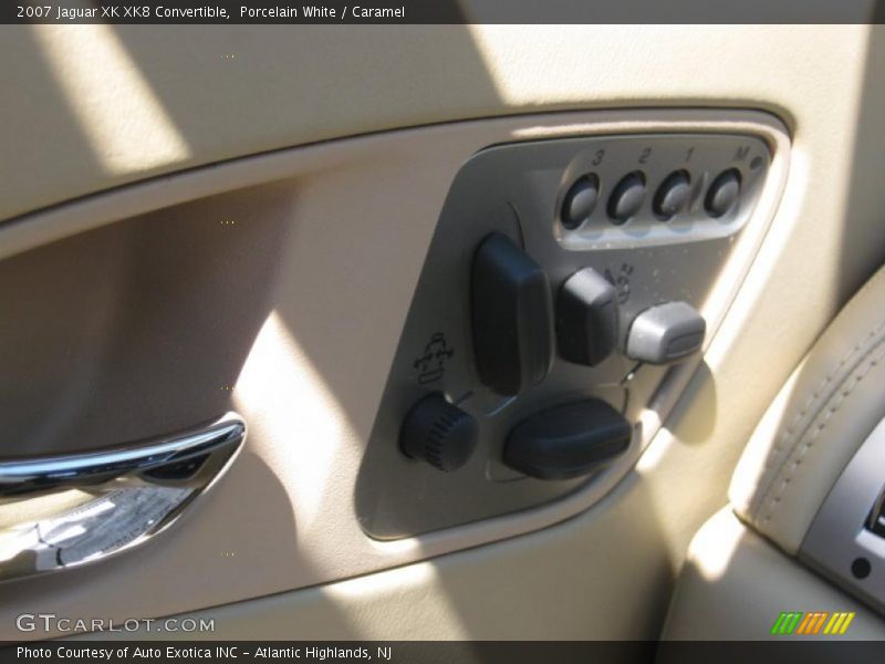 Porcelain White / Caramel 2007 Jaguar XK XK8 Convertible