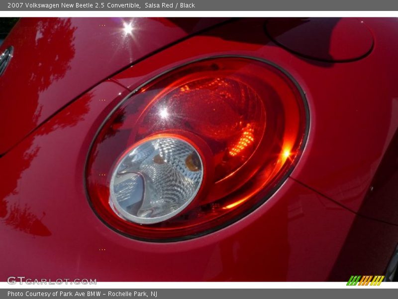 Salsa Red / Black 2007 Volkswagen New Beetle 2.5 Convertible