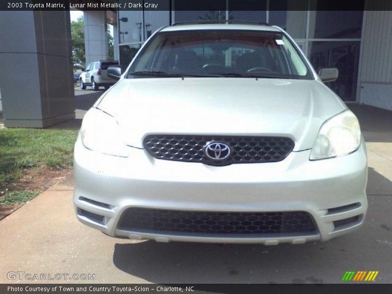 Lunar Mist Metallic / Dark Gray 2003 Toyota Matrix
