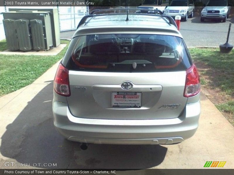 Lunar Mist Metallic / Dark Gray 2003 Toyota Matrix