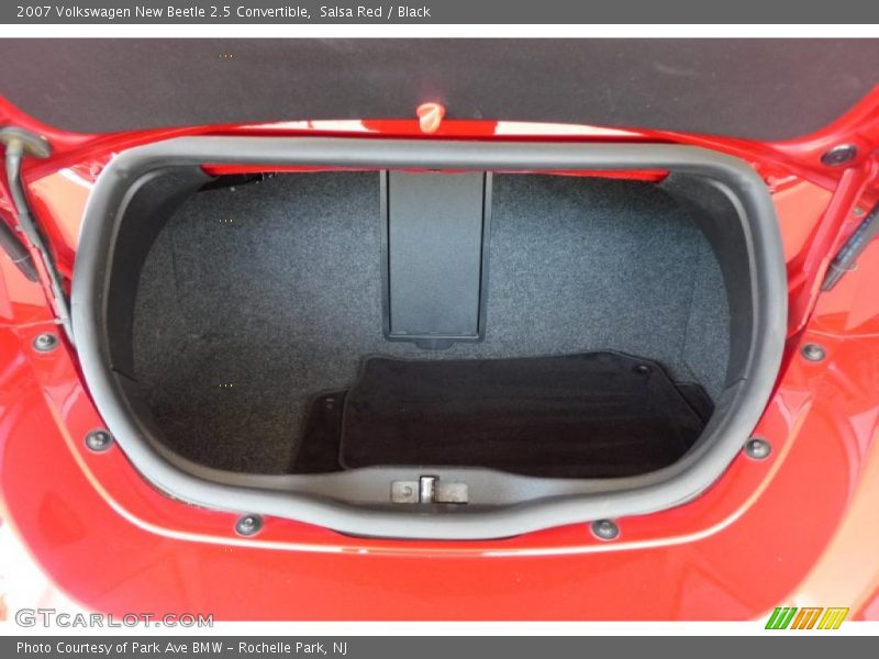 Salsa Red / Black 2007 Volkswagen New Beetle 2.5 Convertible