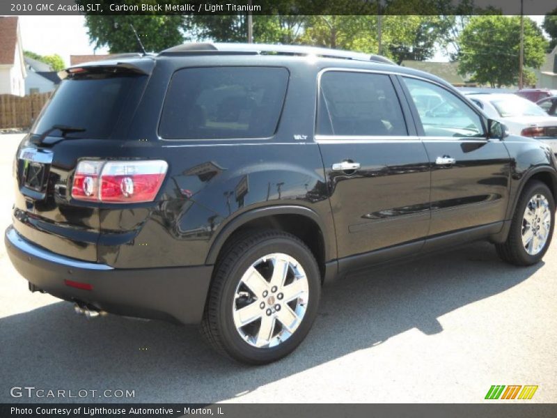 Carbon Black Metallic / Light Titanium 2010 GMC Acadia SLT