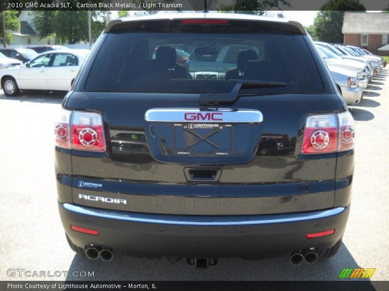 Carbon Black Metallic / Light Titanium 2010 GMC Acadia SLT