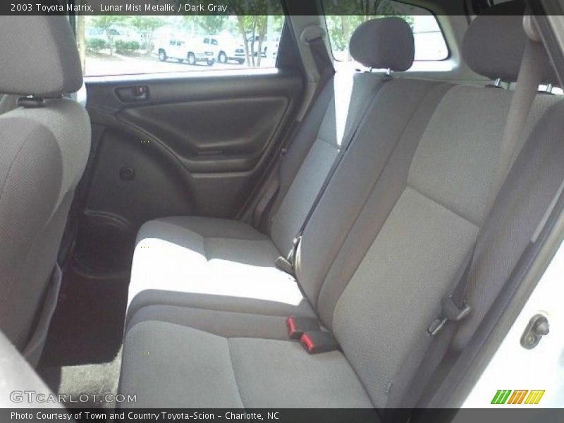 Lunar Mist Metallic / Dark Gray 2003 Toyota Matrix