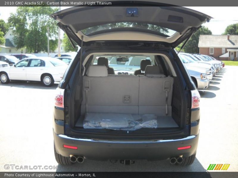 Carbon Black Metallic / Light Titanium 2010 GMC Acadia SLT