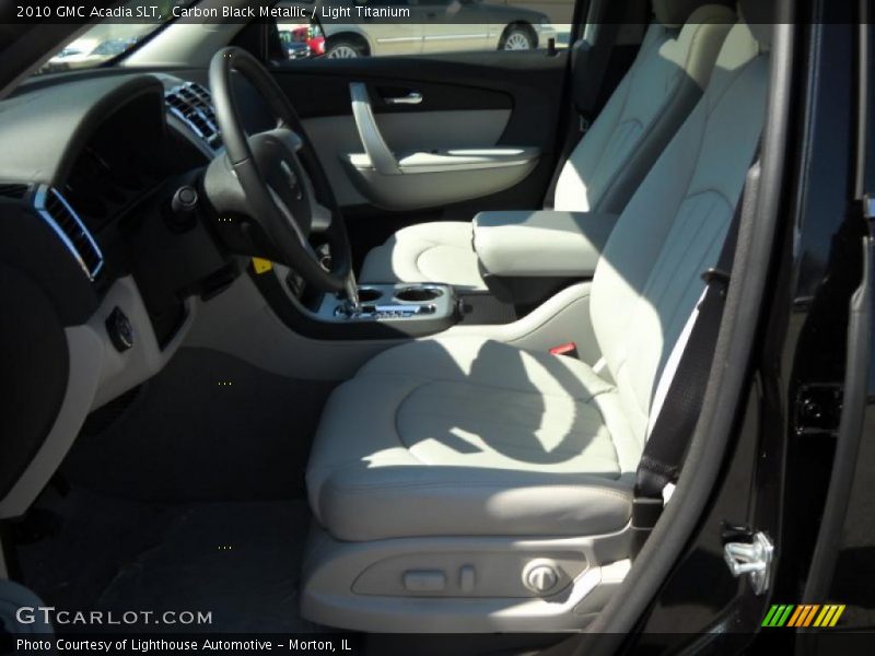 Carbon Black Metallic / Light Titanium 2010 GMC Acadia SLT