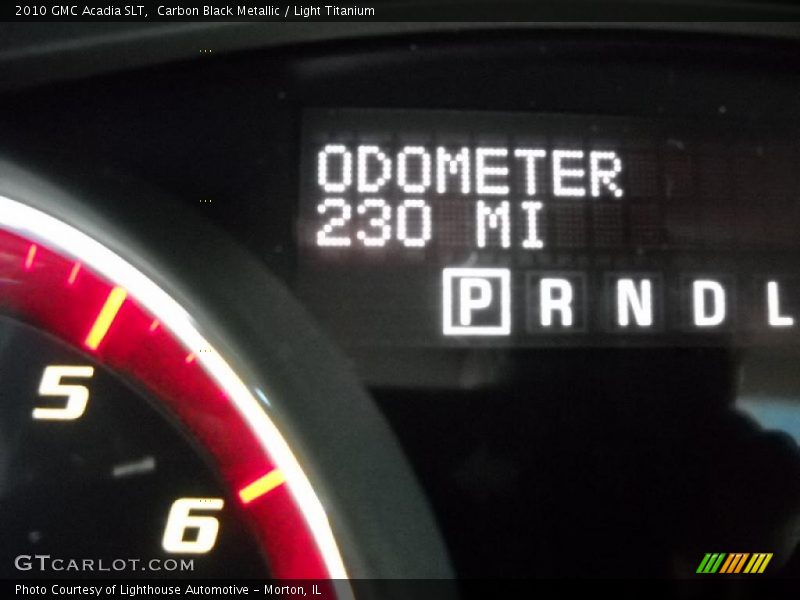 Carbon Black Metallic / Light Titanium 2010 GMC Acadia SLT
