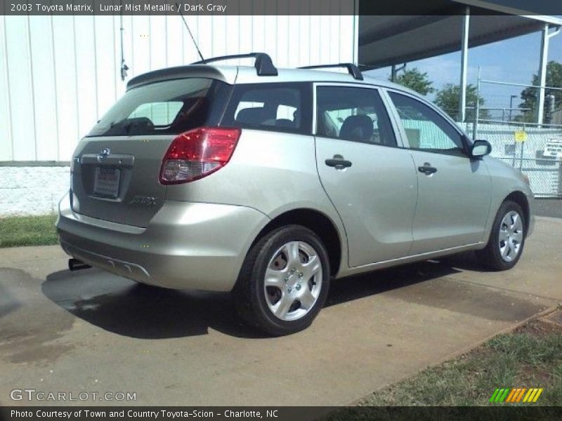 Lunar Mist Metallic / Dark Gray 2003 Toyota Matrix