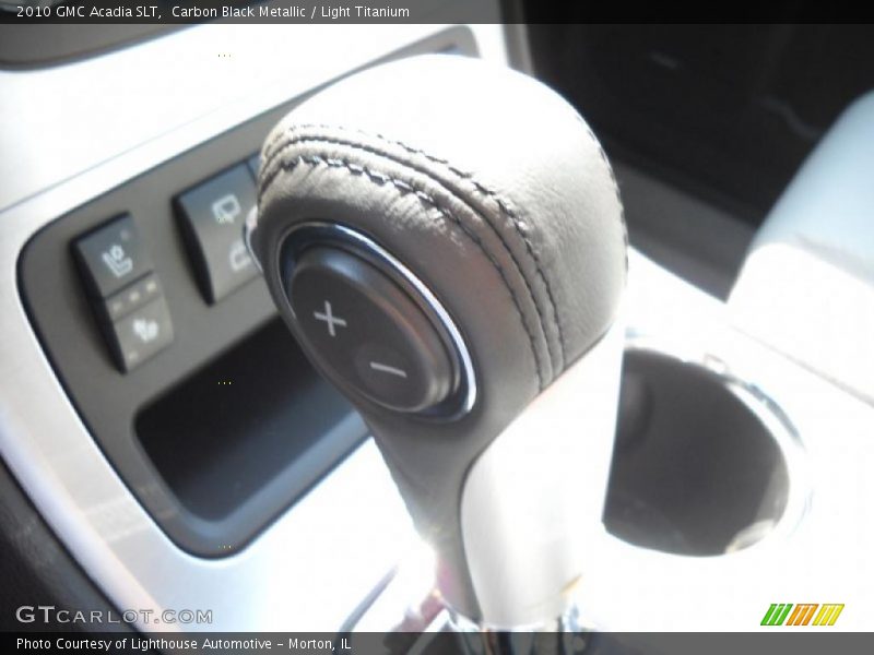 Carbon Black Metallic / Light Titanium 2010 GMC Acadia SLT
