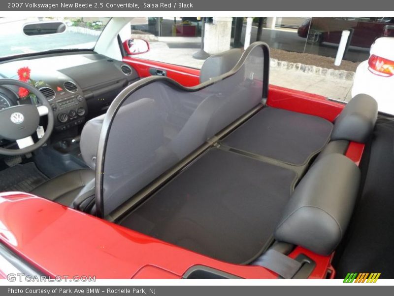 Salsa Red / Black 2007 Volkswagen New Beetle 2.5 Convertible