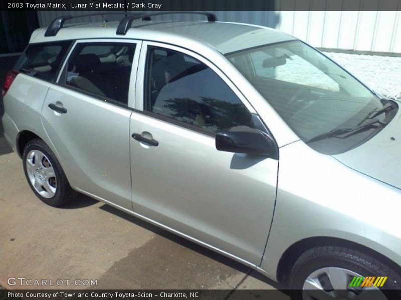 Lunar Mist Metallic / Dark Gray 2003 Toyota Matrix