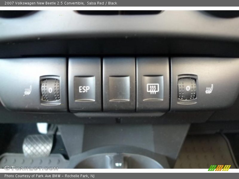Salsa Red / Black 2007 Volkswagen New Beetle 2.5 Convertible