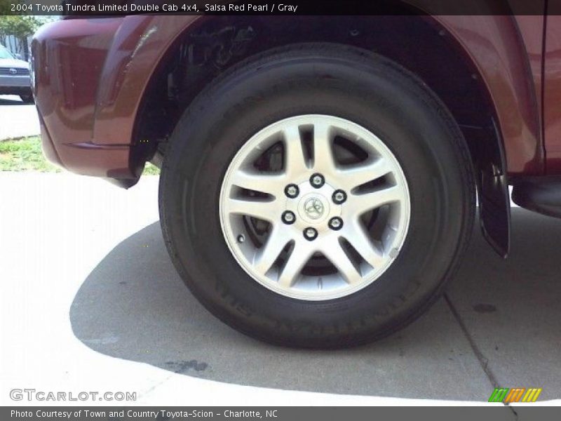 Salsa Red Pearl / Gray 2004 Toyota Tundra Limited Double Cab 4x4