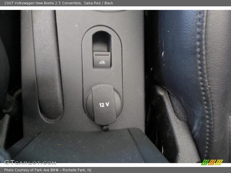 Salsa Red / Black 2007 Volkswagen New Beetle 2.5 Convertible
