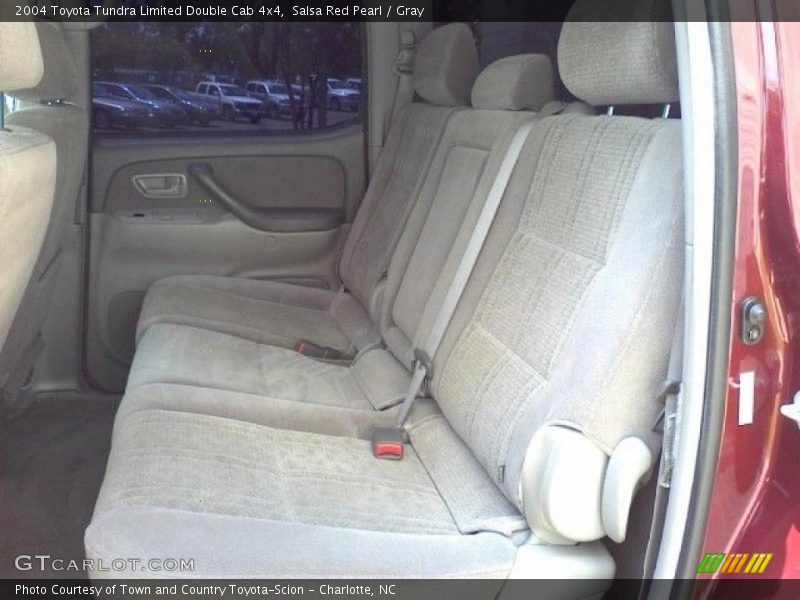 Salsa Red Pearl / Gray 2004 Toyota Tundra Limited Double Cab 4x4