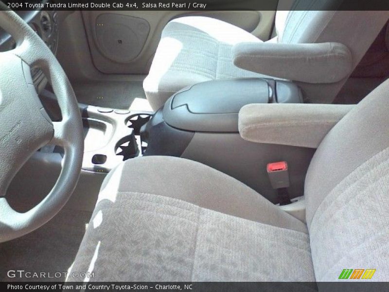Salsa Red Pearl / Gray 2004 Toyota Tundra Limited Double Cab 4x4
