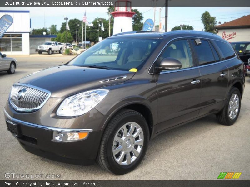 Cocoa Metallic / Cashmere/Cocoa 2011 Buick Enclave CXL