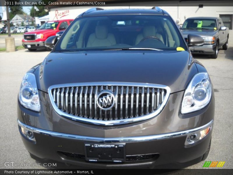 Cocoa Metallic / Cashmere/Cocoa 2011 Buick Enclave CXL