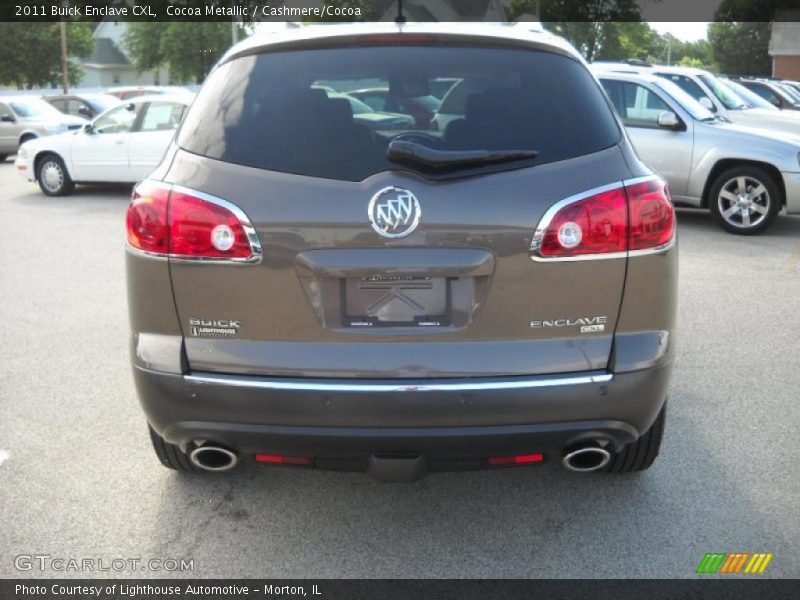 Cocoa Metallic / Cashmere/Cocoa 2011 Buick Enclave CXL