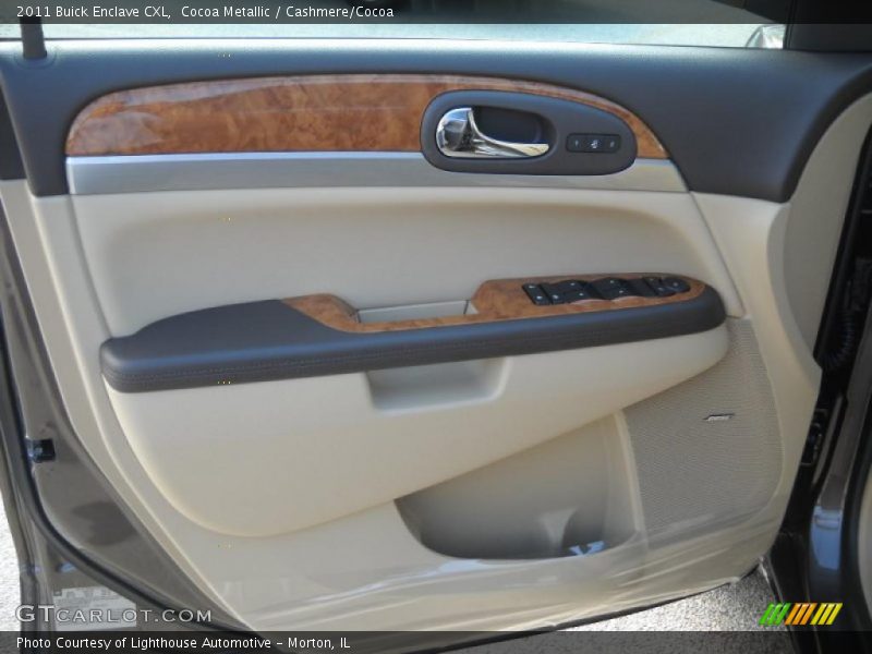 Cocoa Metallic / Cashmere/Cocoa 2011 Buick Enclave CXL