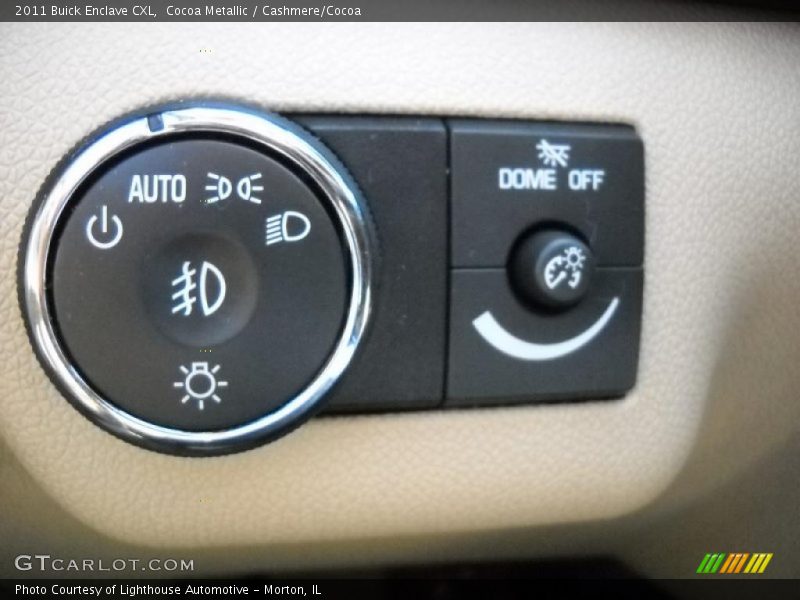 Cocoa Metallic / Cashmere/Cocoa 2011 Buick Enclave CXL