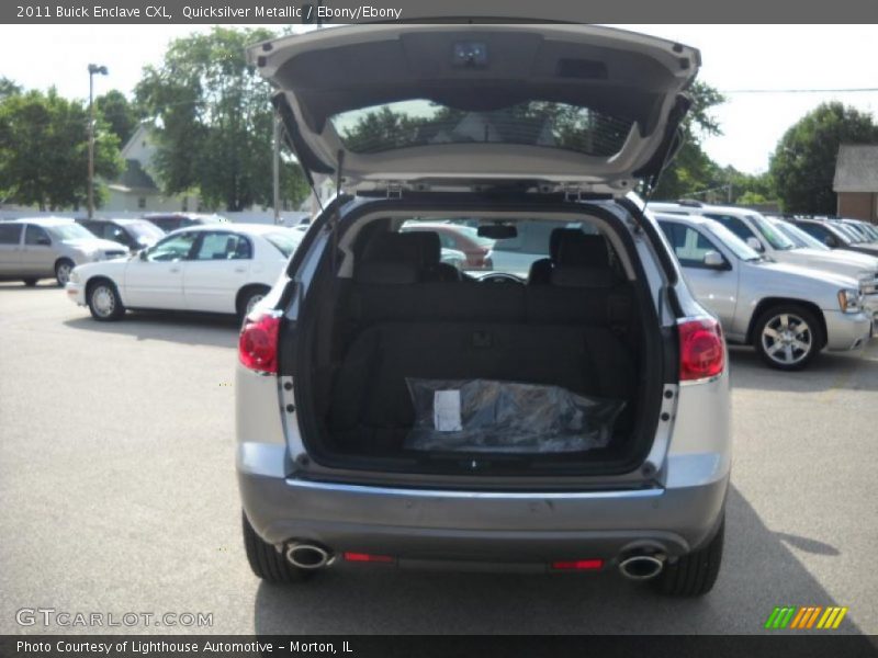 Quicksilver Metallic / Ebony/Ebony 2011 Buick Enclave CXL
