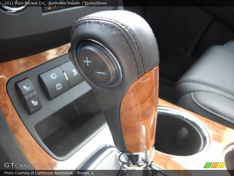 Quicksilver Metallic / Ebony/Ebony 2011 Buick Enclave CXL